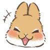 Стикер 10 Dwarf Bunny