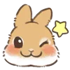 Стикер 14 Dwarf Bunny