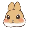Стикер 9 Dwarf Bunny