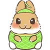 Стикер 58 Dwarf Bunny