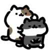 Стикер 22 🐈 Видеоанимированный набор эмоджи с динамичными котиками