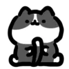 Стикер 4 🐈 Видеоанимированный набор эмоджи с динамичными котиками