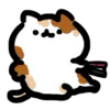 Стикер 16 🐈 Видеоанимированный набор эмоджи с динамичными котиками