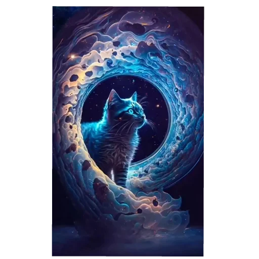 🔳 Стикер «Эмильчик кошка» для Telegram