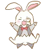 Стикер 39 Alice emoji - Алиса в стране чудес
