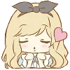 Стикер 11 Alice emoji - Алиса в стране чудес