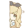 Стикер 25 Alice emoji - Алиса в стране чудес
