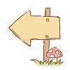 Стикер 36 Alice emoji - Алиса в стране чудес