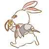Стикер 26 Alice emoji - Алиса в стране чудес