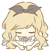 Стикер 24 Alice emoji - Алиса в стране чудес