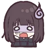 Стикер 13 ☺️ Menhera chan emoji