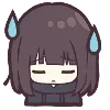 Стикер 14 ☺️ Menhera chan emoji