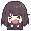 Стикер 4 ☺️ Menhera chan emoji