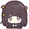 Стикер 17 ☺️ Menhera chan emoji