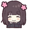 Стикер 6 ☺️ Menhera chan emoji