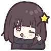 Стикер 2 ☺️ Menhera chan emoji