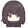 Стикер 20 ☺️ Menhera chan emoji