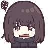Стикер 15 ☺️ Menhera chan emoji