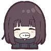 Стикер 5 ☺️ Menhera chan emoji
