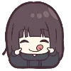 Стикер 7 ☺️ Menhera chan emoji