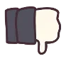 Стикер 35 ☺️ Menhera chan emoji