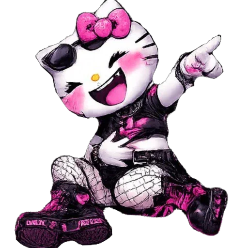 🫥 Стикер «EMO KITTY» для Telegram