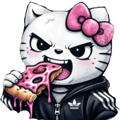 🫥 Стикер «EMO KITTY» для Telegram