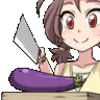 Стикер 17 Girls #anime #girl
