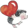🦔 Эмодзи «Сute hedgehog» для Telegram