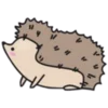😀 Эмодзи «Сute hedgehog» для Telegram