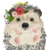😍 Эмодзи «Сute hedgehog» для Telegram