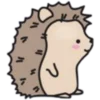 Эмодзи Сute hedgehog для Telegram — скачать