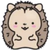 🥰 Эмодзи «Сute hedgehog» для Telegram