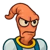 Стикер 12 Earthworm Jim