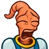 Стикер 29 Earthworm Jim