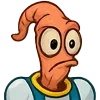 Стикер 3 Earthworm Jim
