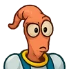 Стикер 9 Earthworm Jim