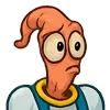 Стикер 7 Earthworm Jim