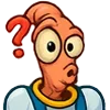 Стикер 32 Earthworm Jim