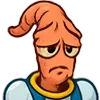 Стикер 21 Earthworm Jim