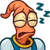 Стикер 30 Earthworm Jim