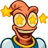 Стикер 20 Earthworm Jim