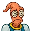 Стикер 11 Earthworm Jim
