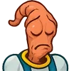 Стикер 4 Earthworm Jim