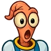 Стикер 25 Earthworm Jim