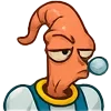 Стикер 2 Earthworm Jim