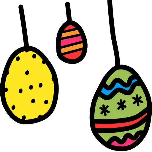 Стикер 44 Easter Doodle