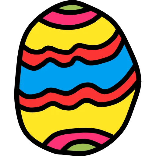 Стикер 9 Easter Doodle