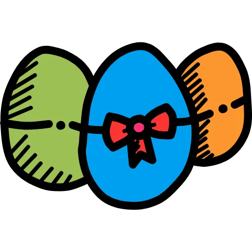 Стикер 47 Easter Doodle