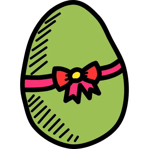 Стикер 33 Easter Doodle